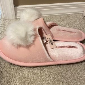 Victoria’s Secret pink slippers